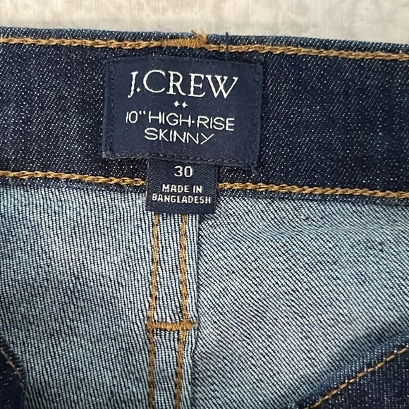 J. Crew 10" High Rise Skinny Jeans - Picture 7 of 12